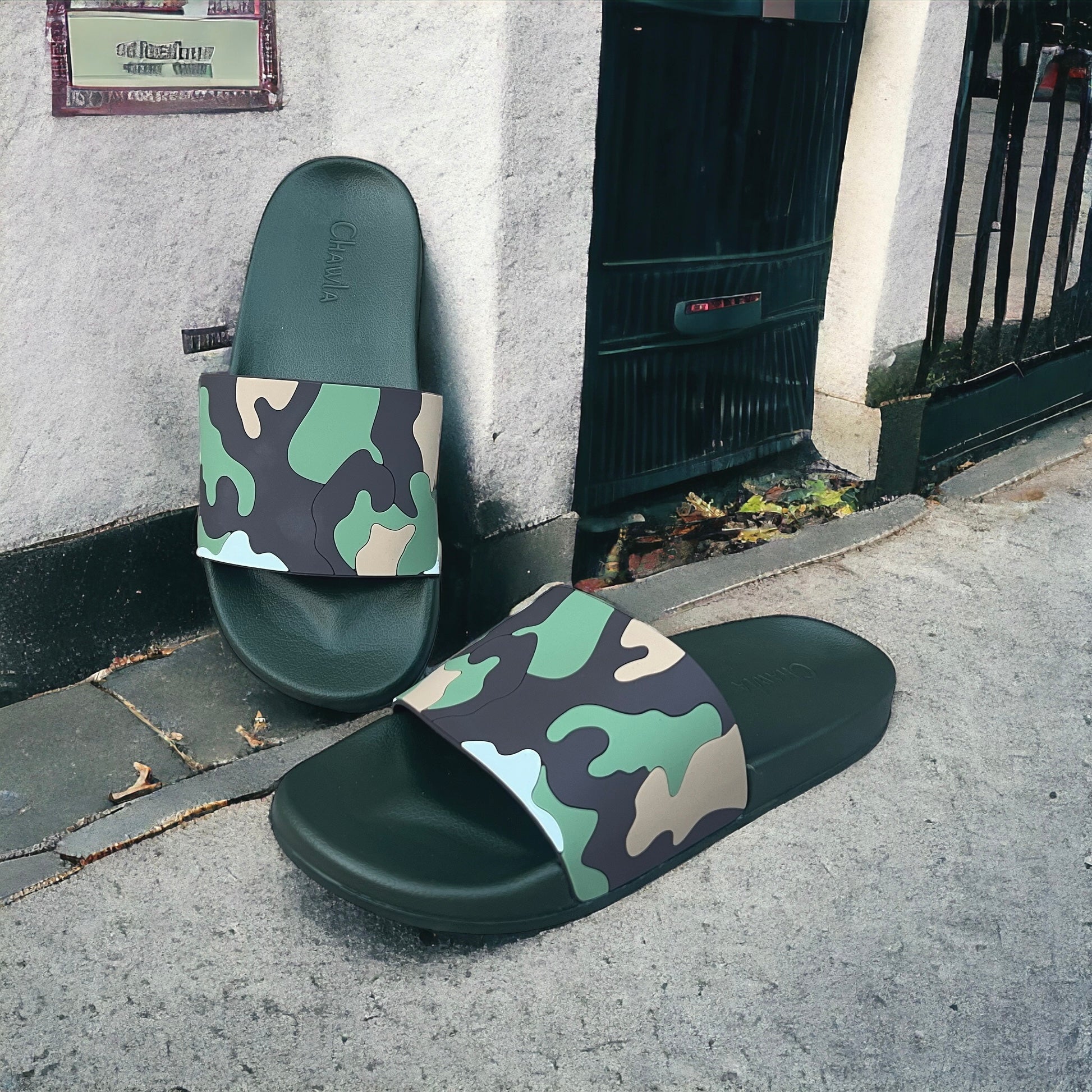 Green Army Soft Slides GA-909