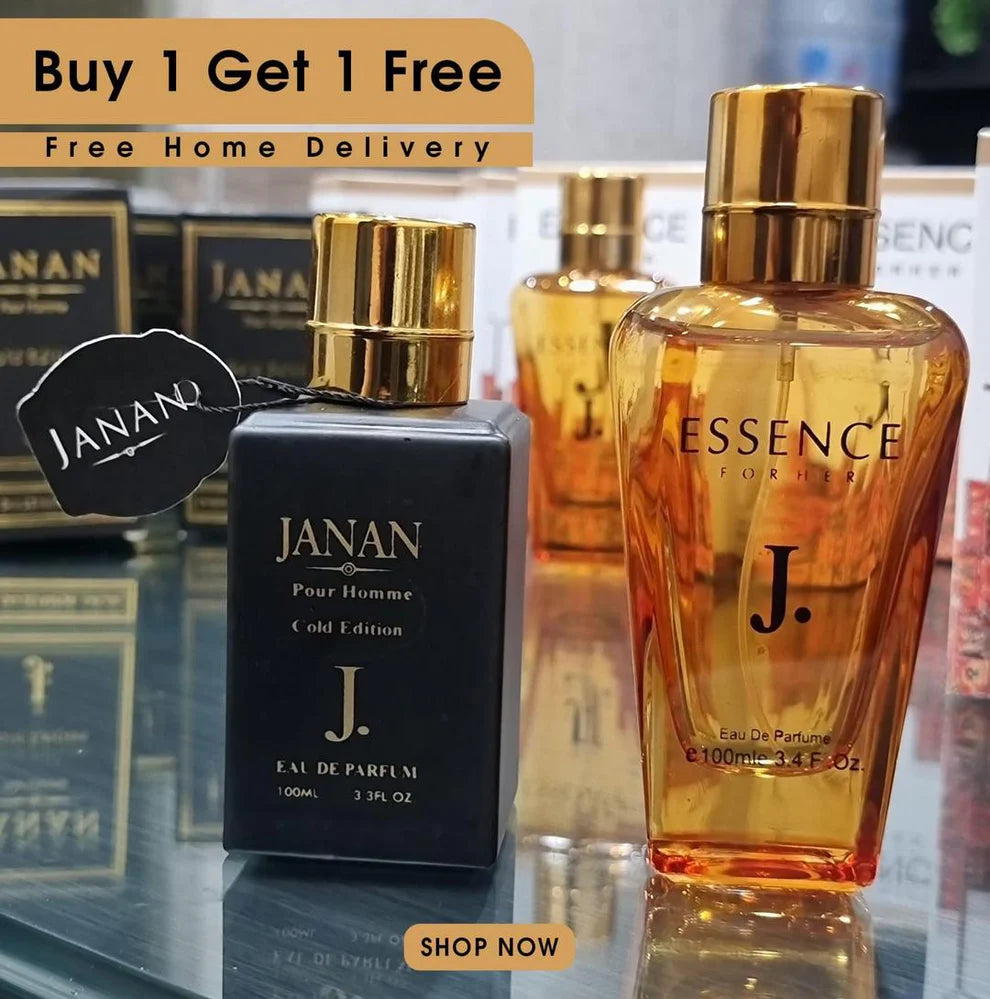 Pack of 2  Janan & Essence | For Men And Women For Your Love 100ml