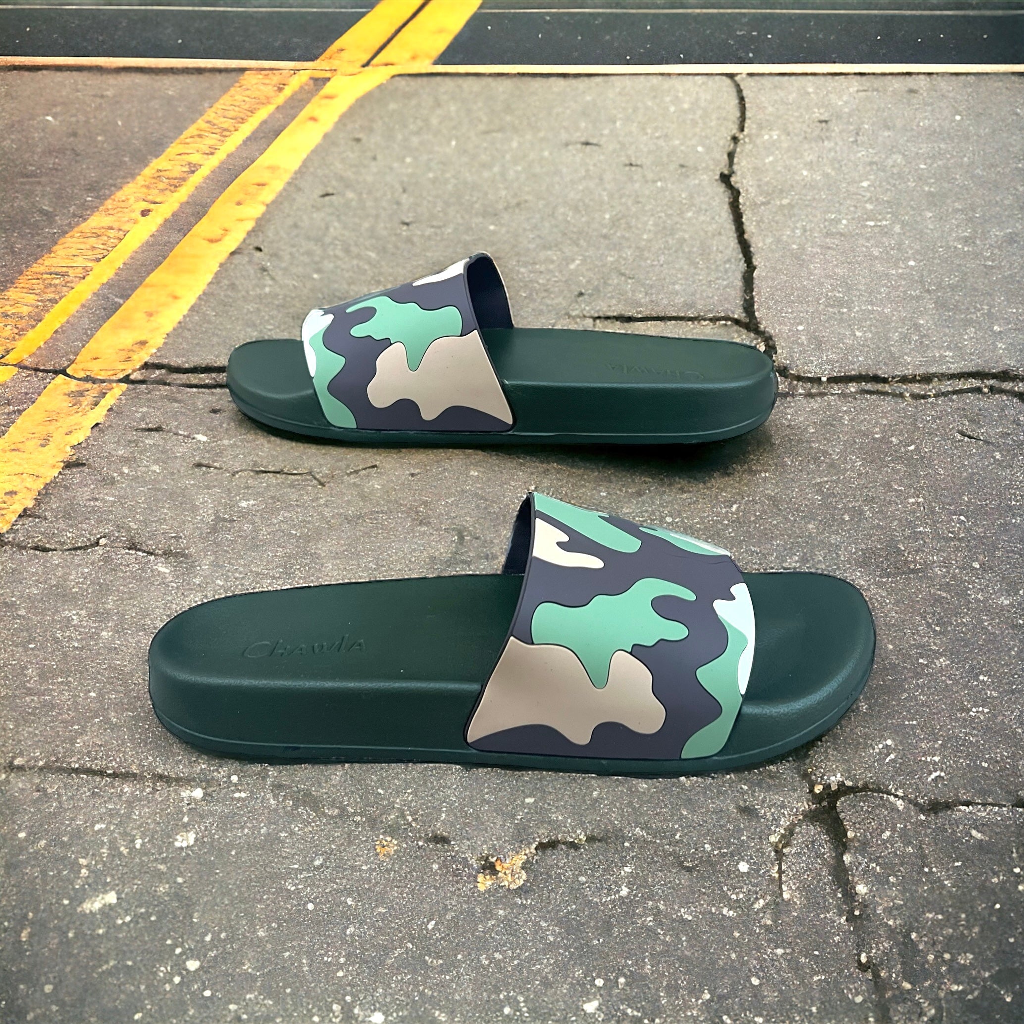 Green Army Soft Slides GA-909