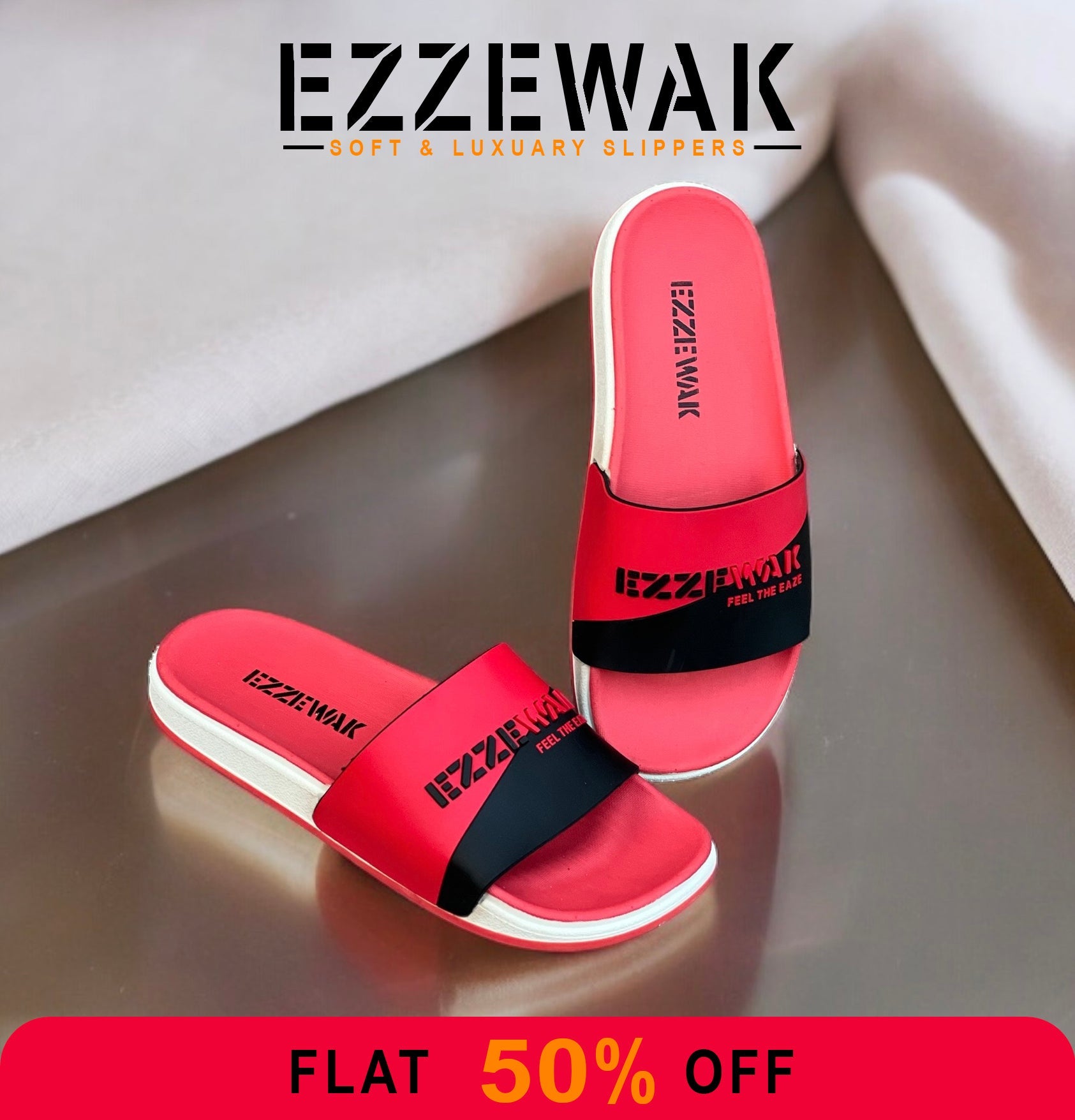 Red Ezze Walk Slides