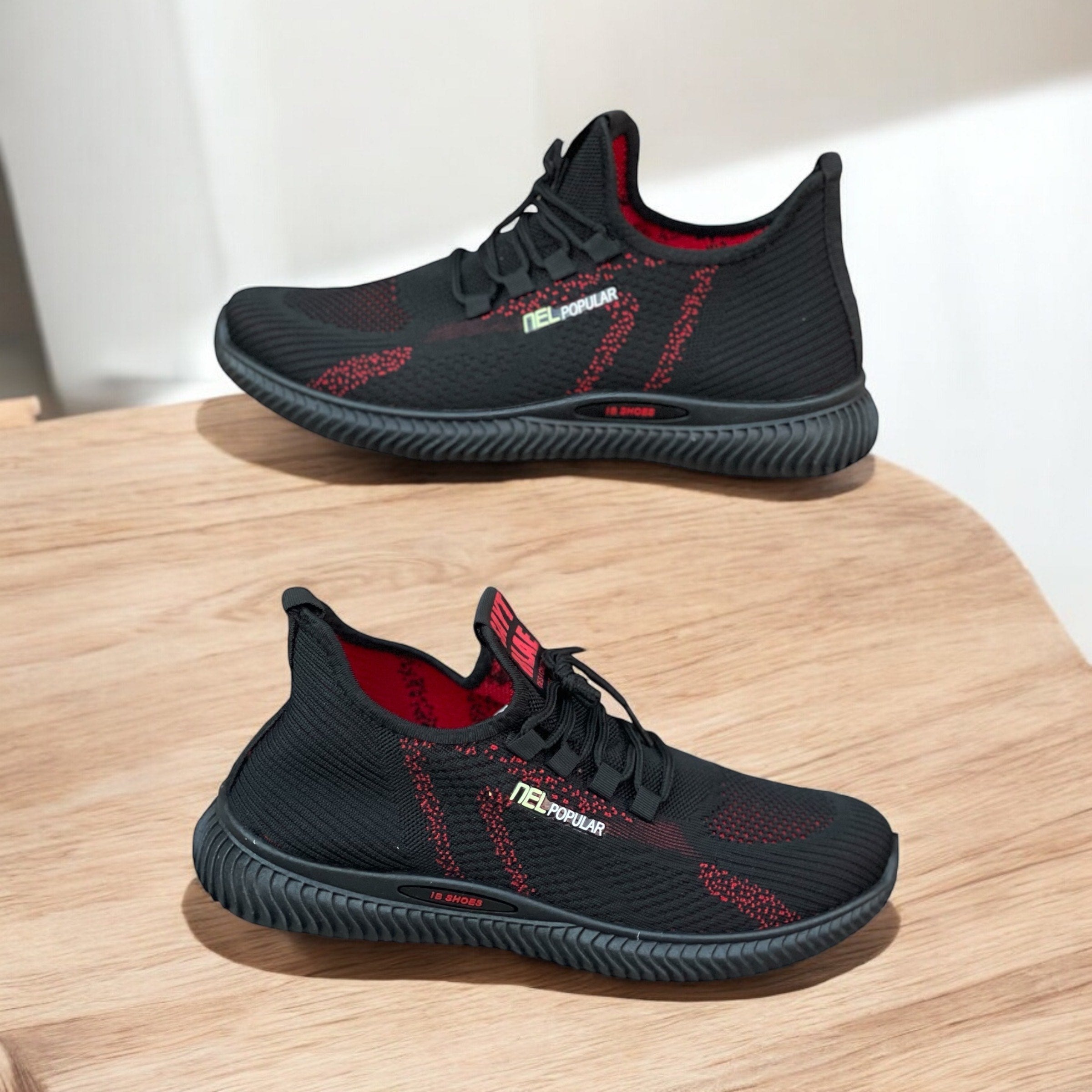 Black-Red Nel Popular Yeezy NPY-1900